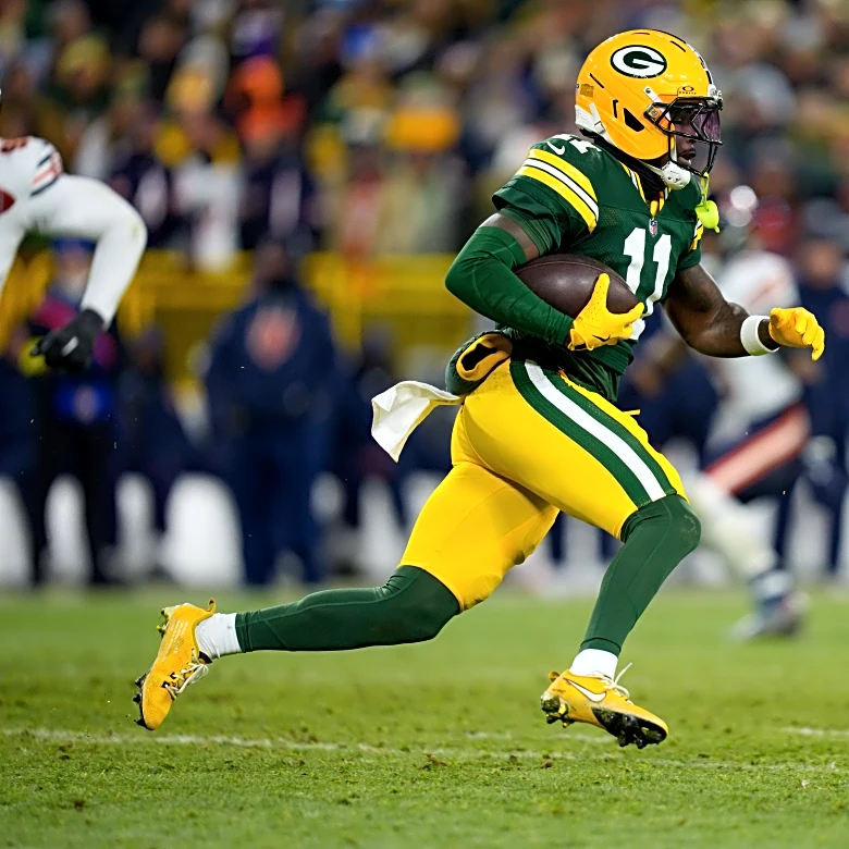 Jayden Reed returns to full-time slot receiver role for the Packers