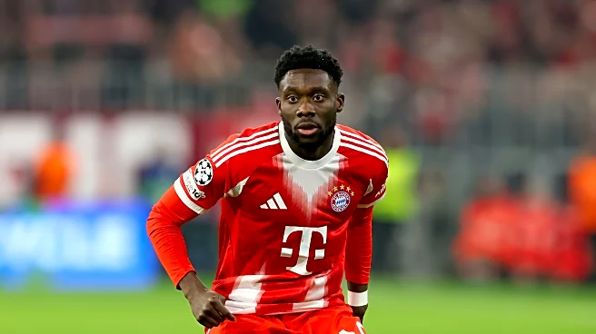 Bayern Munich’s Alphonso Davies lost for words in emotional come back from ACL injury