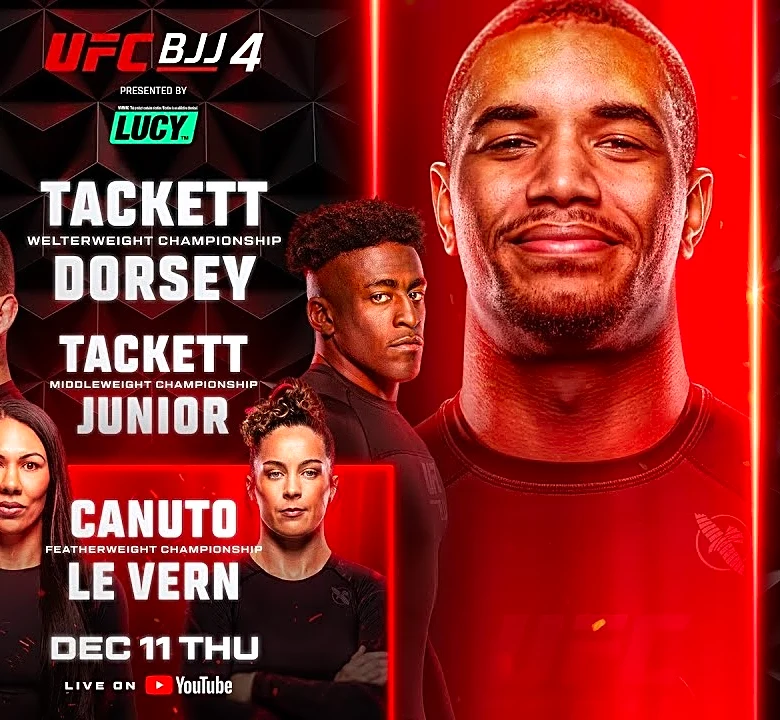 UFC BJJ 4 free live stream, results, highlights | Tackett vs. Dorsey