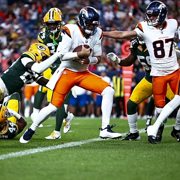 Packers vs. Broncos Week 15 TV Broadcast Map