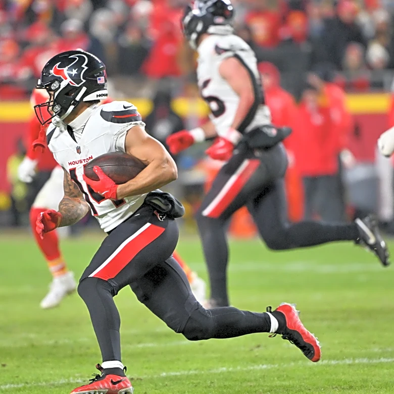 Houston Texans statistics: Jayden Higgins, Jaylin Noel vs. Chiefs