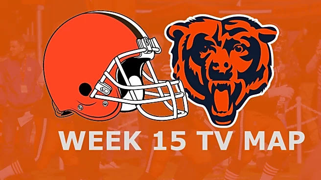 Cleveland Browns vs. Chicago Bears: Week 15 TV Map