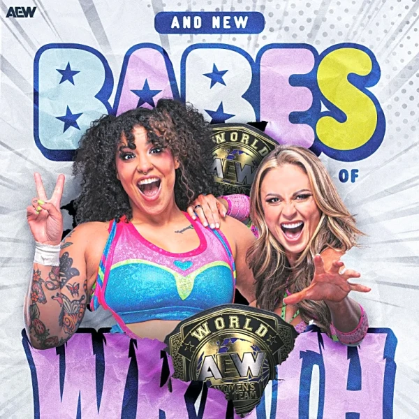 Harley Cameron & Willow Nightingale are the first-ever AEW Women’s Tag champs