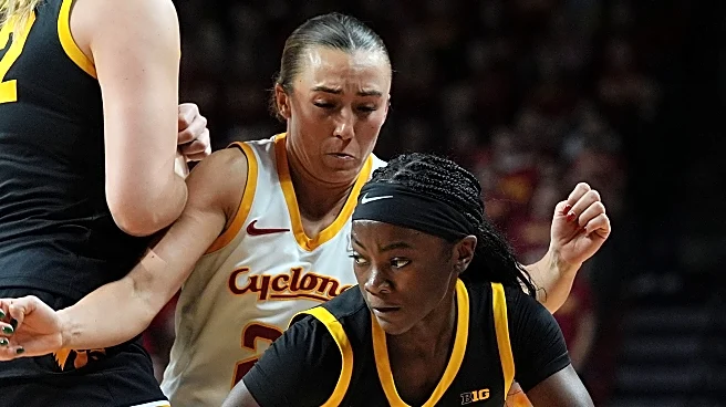 No. 11 Iowa falls to No. 10 Iowa State, 74-69, in Ames