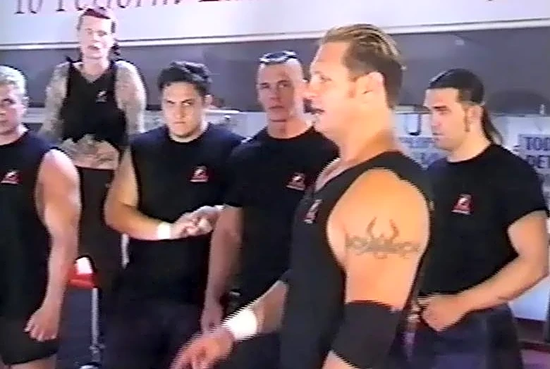 Samoa Joe salutes John Cena in his AEW World title defense at Dynamite Winter is Coming