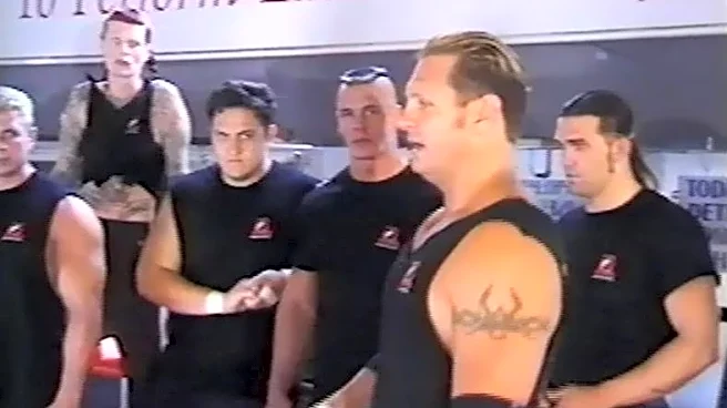 Samoa Joe salutes John Cena in his AEW World title defense at Dynamite Winter is Coming