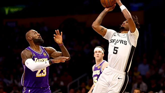 Spurs steamroll Lakers to move onto NBA Cup semifinals
