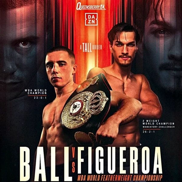 Nick Ball vs Brandon Figueroa official for February 7th in Liverpool
