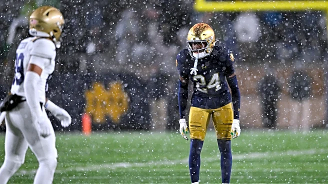 Notre Dame cornerback Mark Zackery joins the basketball team