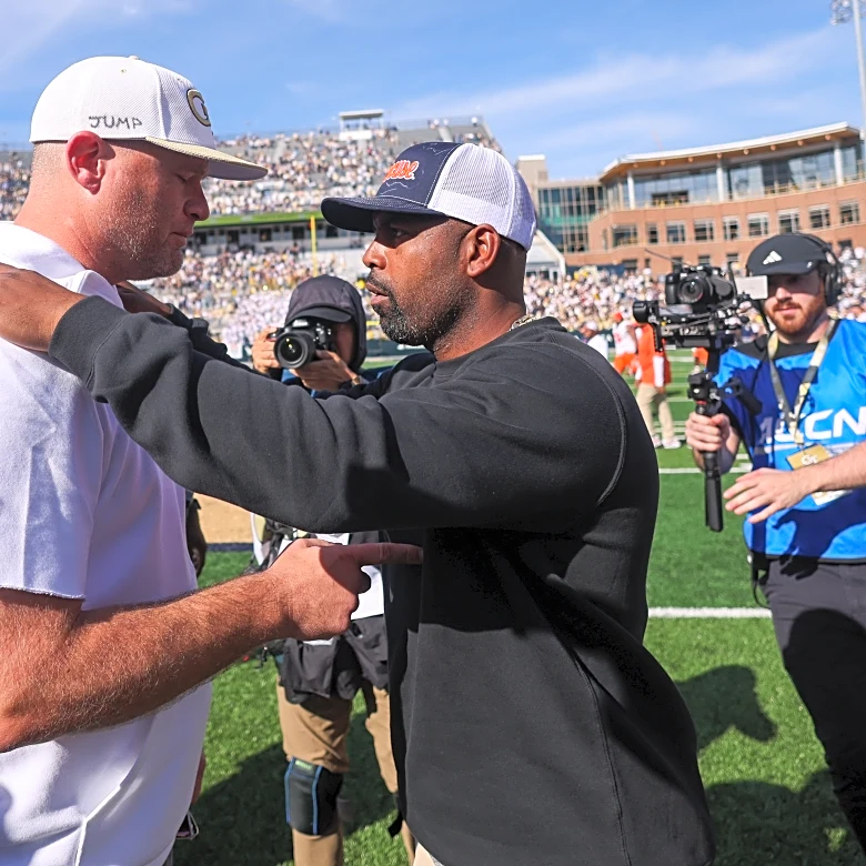 Which coaches were trying to poach Fran Brown’s commits?