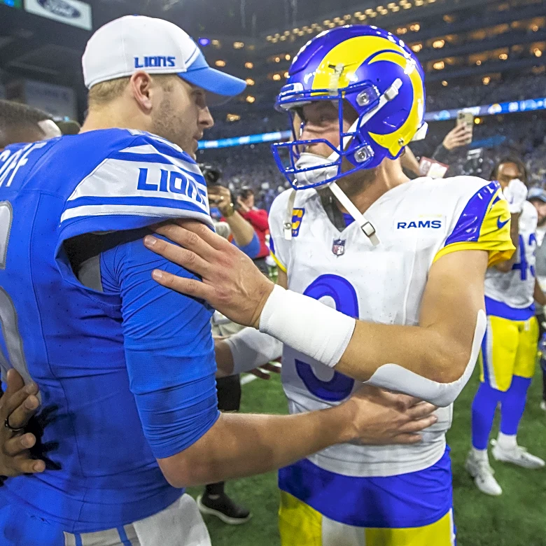 Rams-Lions: Matthew Stafford continues to overshadow Jared Goff