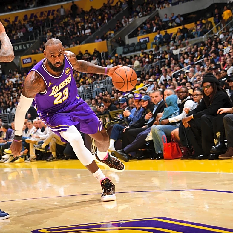 LeBron James made it clear he’s not thinking about the playoffs yet