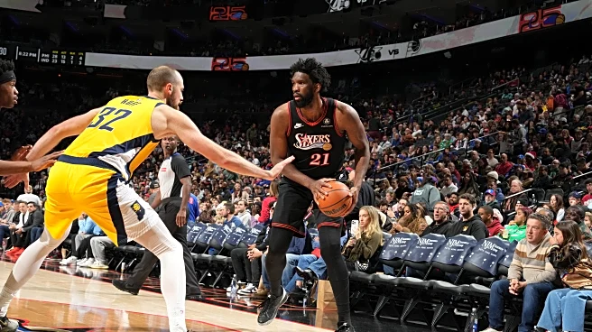 Embiid drops season-high 39 points as Maxey-less Sixers top Pacers