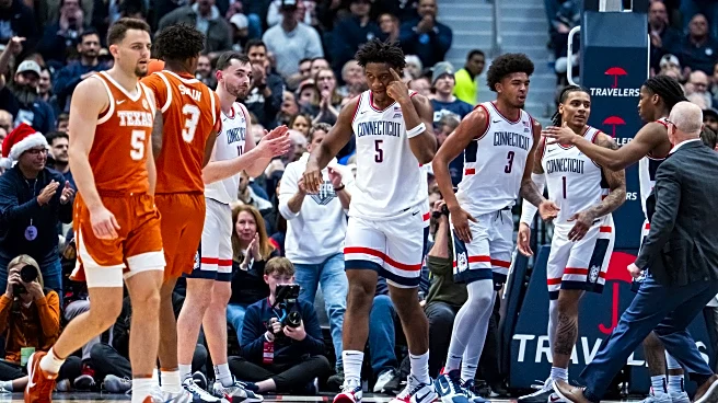 No. 5 UConn suffocates Texas in 71-63 victory