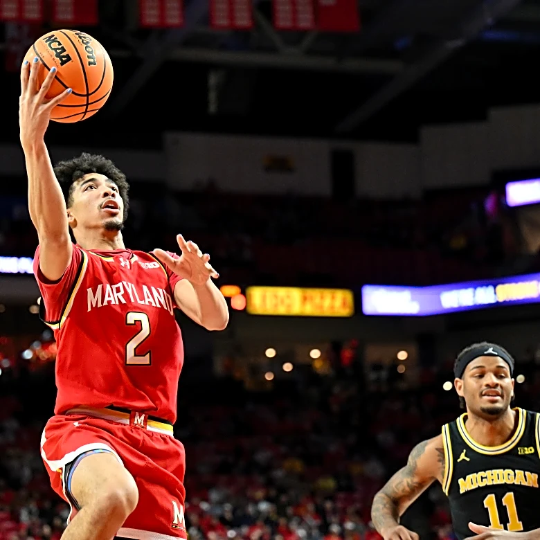 Maryland men’s basketball falls short against No. 2 Michigan, 101-83, after fiery first half
