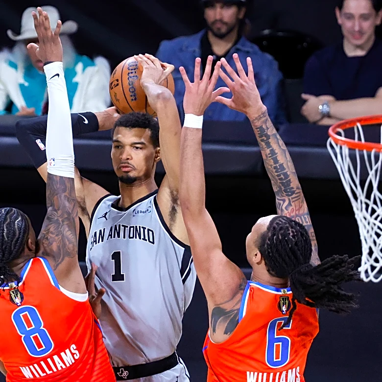 San Antonio vs Oklahoma City, Final Score: Spurs upset Thunder 111-109 in Wembanyama’s return, advance to NBA Cup Finals