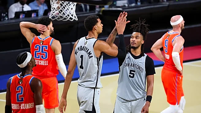 Wemby’s return sparks Spurs win over Thunder and into the NBA Cup Finals