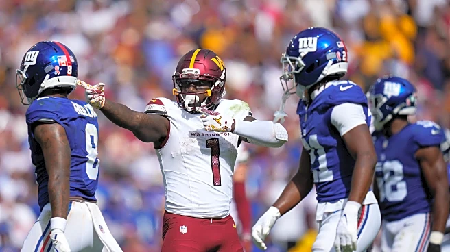 Washington Commanders vs New York Giants 1st Quarter