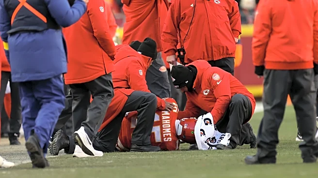 Chiefs confirm Patrick Mahomes tore ACL in left knee