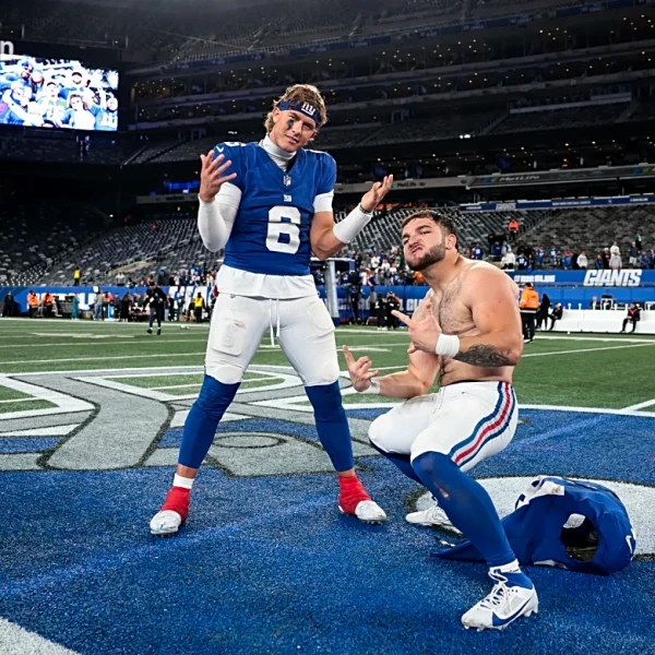 NY Giants’ Jaxson Dart frustrated by losing, ‘weird’ concussion check