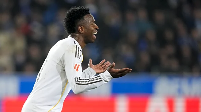 Vinicius: “He didn’t call it because it was me, a clear penalty.”