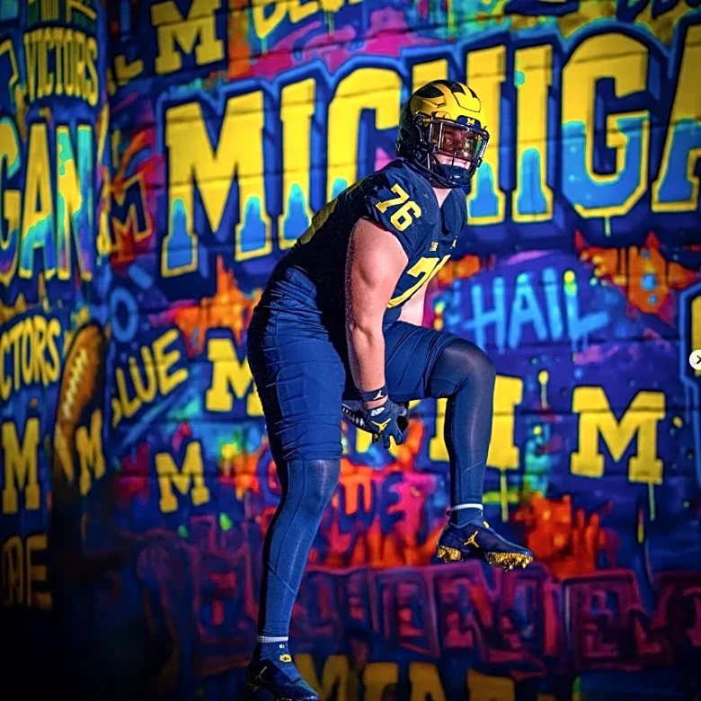 Former Michigan Football OL Bear McWhorter commits to SEC school