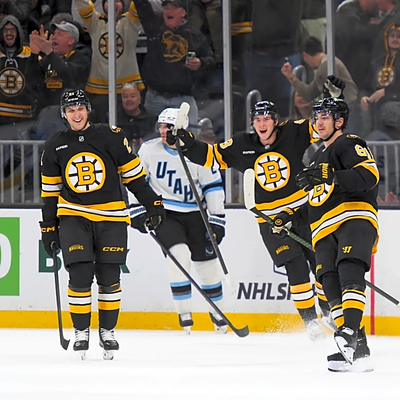 Recap: Bruins top Mammoth, 4-1, with Geekie’s two-goal night