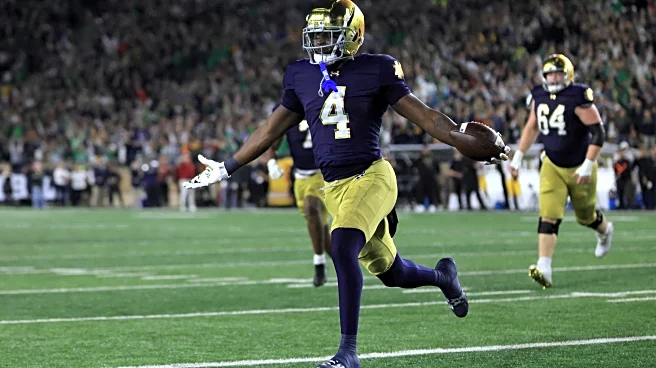 Notre Dame running back Jeremiyah Love declares for the NFL Draft