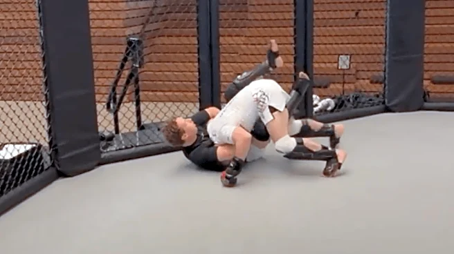 Video: Watch Meta’s Mark Zuckerberg get Stockton slapped after taking down Merab Dvalishvili during wild three-round sparring session
