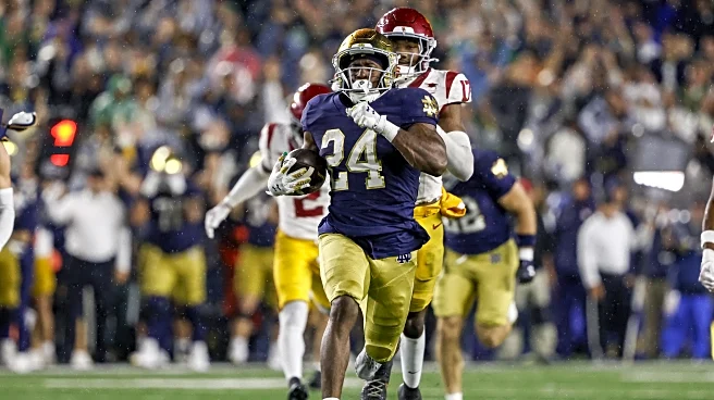Notre Dame running back Jadarian Price declares for the NFL Draft
