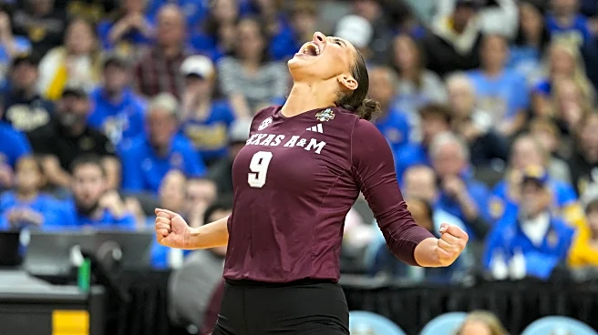 Aggies volleyball sweeps Pitt in national semifinal