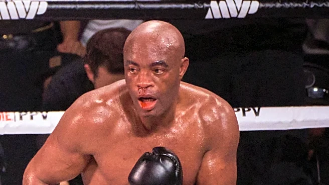 Paul vs. Joshua highlights: 50-year-old Anderson Silva knocks out Tyron Woodley in the second
