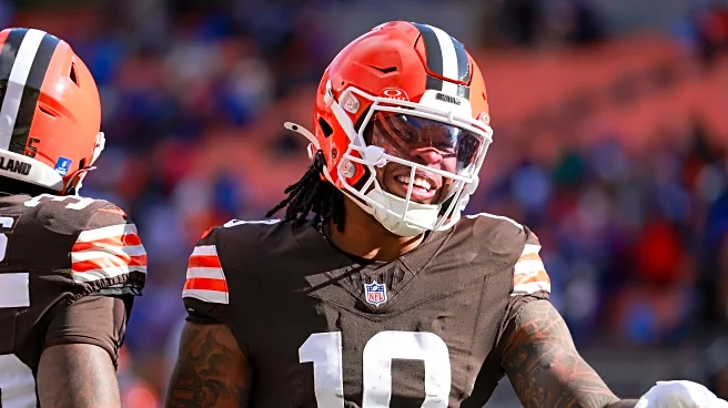 Browns RB Quinshon Judkins injured Week 16 vs Bills