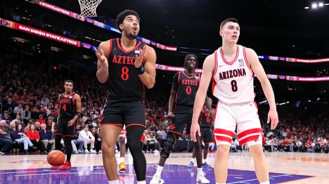 AZTECS START STRONG, BUT WITHER UNDER WILDCATS PRESSURE, FALLING 68-45.