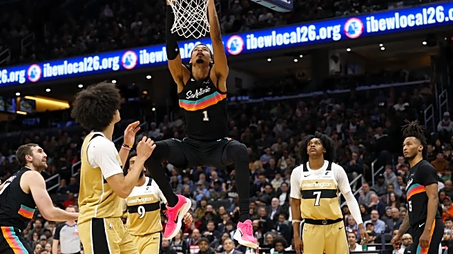 Spurs take care of business against shorthanded Wizards