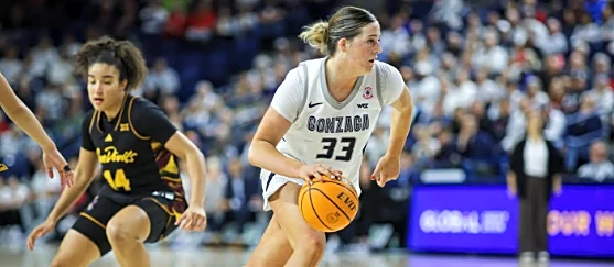 Zags’ Lauren Whittaker Sweeps Conference Weekly Honors