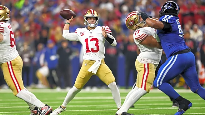 Brock Purdy’s 5 touchdowns lead the 49ers to a blowout win over the Colts