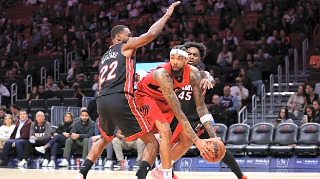 The league caught up to the Toronto Raptors and Miami Heat