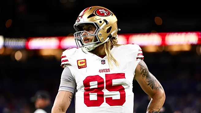 George Kittle has a ‘chance’ to play through mid-to-low ankle sprain