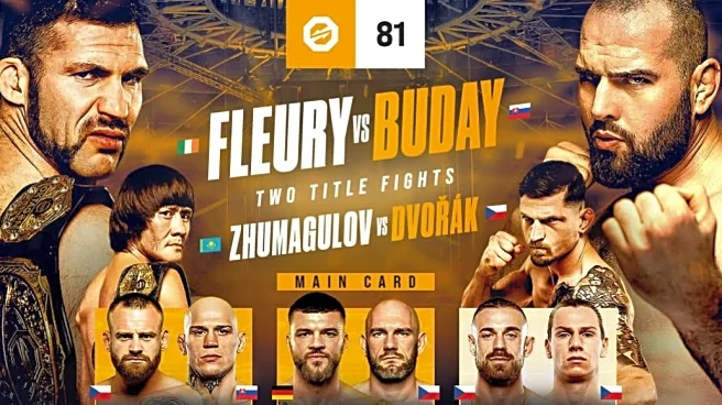 OKTAGON 81 fight card, start time, date and location | Fleury vs. Buday