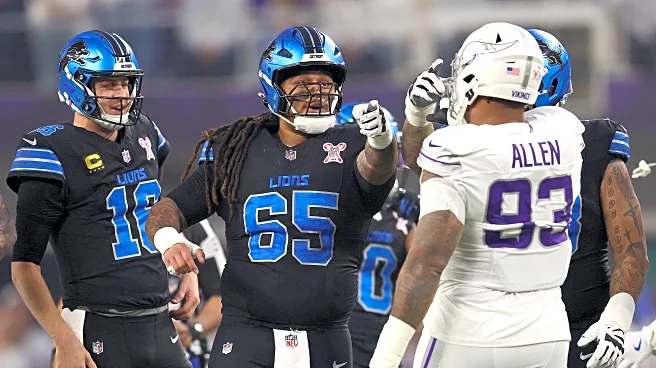 Why the Detroit Lions started Kingsley Eguakun at center vs. Vikings