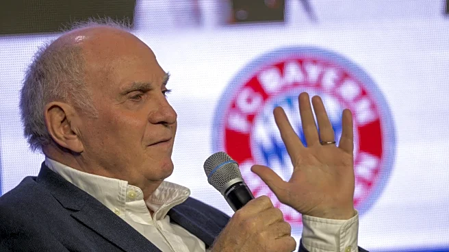 Uli Hoeneß likes the press conferences of Bayern Munich manager Vincent Kompany
