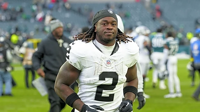 Las Vegas Raiders-New York Giants FEED Topic: Ashton Jeanty 1,000-yard watch