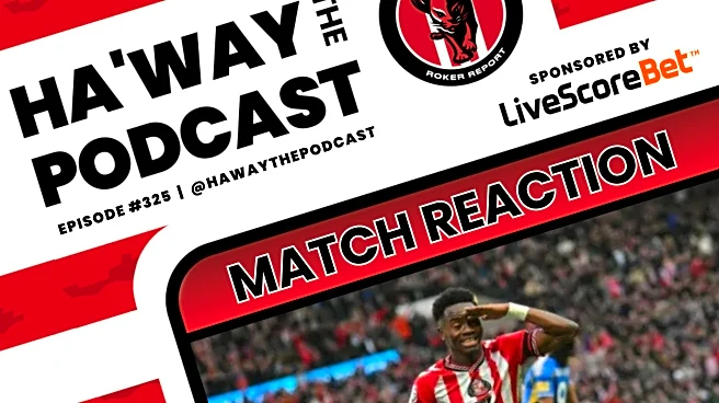 Haway The Podcast | MATCHDAY REACTION | SAFC 1-1 Leeds Utd | Regis’ Lads Remain Unbeaten At Home!