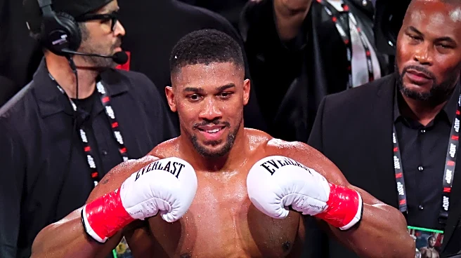 Anthony Joshua injured in car accident that resulted in two deaths
