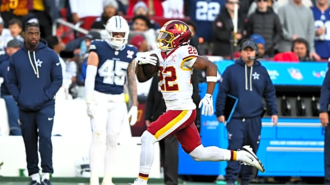 Vote for Commanders RB Bill Croskey-Merritt as Pepsi Zero NFL Rookie of Week 17 for his performance against the Cowboys