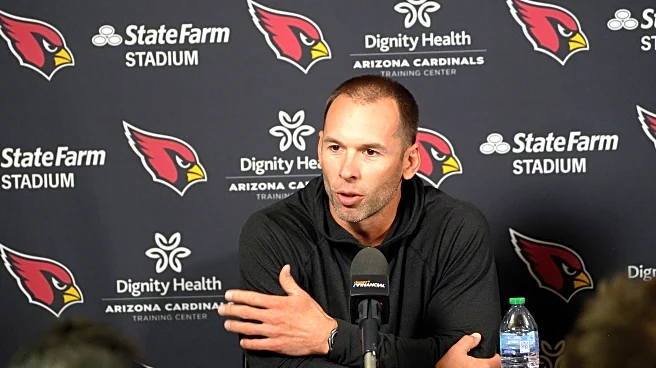 Cardinals head coach Jonathan Gannon states his job status is “good”