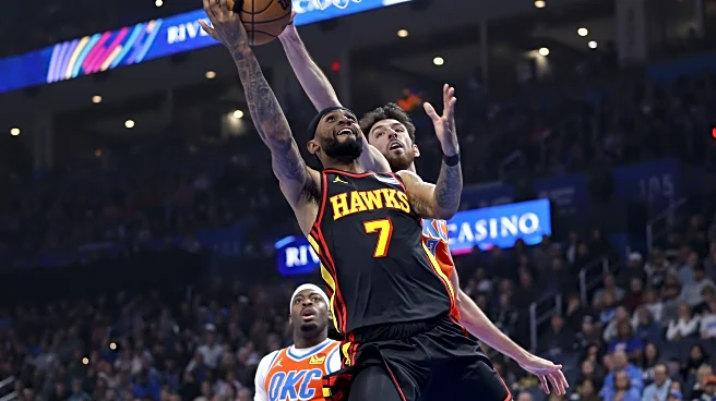 Hawks hang 25 threes but fall short against defending champion Thunder