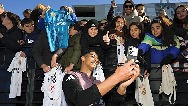Real Madrid Celebrate Christmas With Festive Open Training Session at Valdebebas