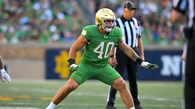 Notre Dame defensive end Joshua Burnham enters the transfer portal